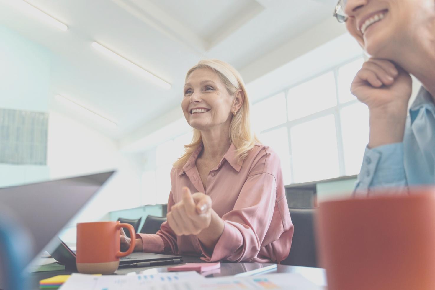 Consultation personnalisée entre conseiller sofrelianex et chef d'entreprise